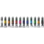 LUKAS Tempera χρώμα ανάμεικτα χρώματα 12 x 19 ml