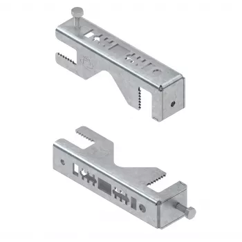 Niedax GRKHV 173 S σφιγκτήρας στερέωσης σχάρας, 173 mm, χάλυβας γαλβανισμένος sendzimir