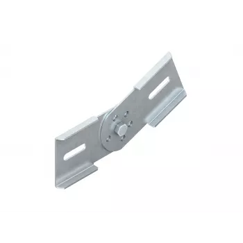 Niedax NIED αρθρωτός σύνδεσμος KGV 60 S, σύνδεσμος για συστήματα καλωδιακών σχαρών, ύψος πλευράς 60 mm, χάλυβας, γαλβανισμένος sendzimir