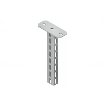 Niedax HU6040/400 ράβδος ανάρτησης, προφίλ U, 60x40x400mm, θερμά γαλβανισμένο DIN EN ISO 1461