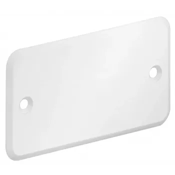 Kaiser Elektro βιδωτό κάλυμμα 1148-90 λευκό (RAL 9010) πολυπροπυλένιο IP30