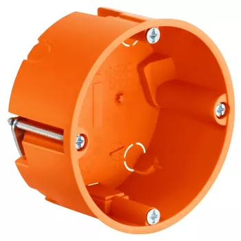 Kaiser Elektro 9061-00 κουτί εντοιχισμού κοίλου τοίχου Ø 68 mm βάθος 35 mm πορτοκαλί