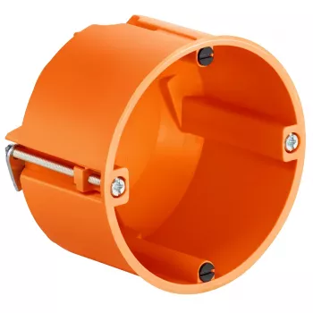 Kaiser Elektro 9068-01 Κουτί τοποθέτησης σε κοίλο τοίχο Ø 68 mm βάθος 47 mm πορτοκαλί