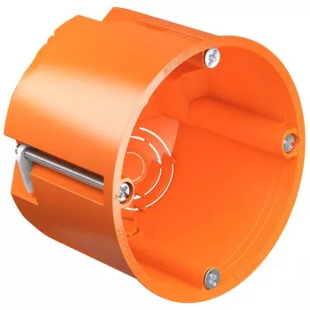 KAISER ELEKTRO 9064-02 Κουτί συσκευής, πορτοκαλί, IP30, VDE, 62 mm
