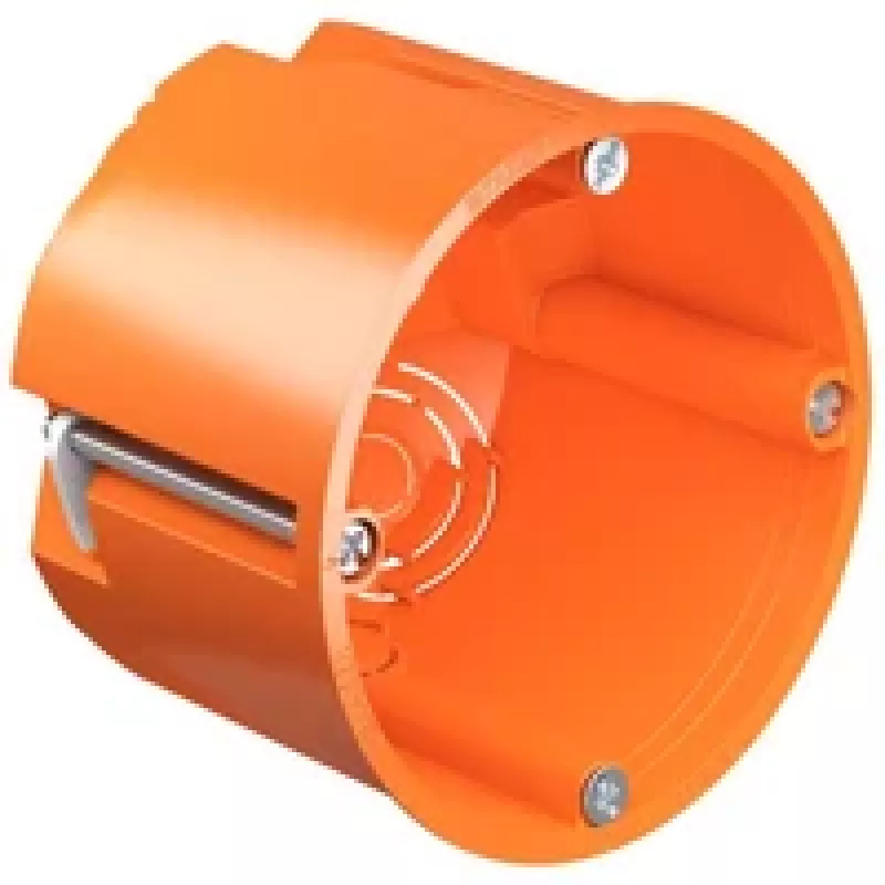 KAISER ELEKTRO 9064-02 Κουτί συσκευής, πορτοκαλί, IP30, VDE, 62 mm