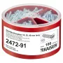 Kaiser Elektro 2472-91 Κουτί ταξινόμησης βιδών συσκευής, 100 τεμ. ανά μέγεθος 3,2x15/25/40 mm