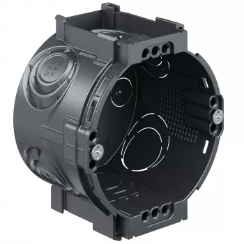 Kaiser Elektro UP1 κουτί συσκευών χωνευτό 4x3 1056-05 με θόλο βίδας και βίδες συσκευής