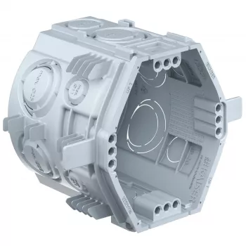 Kaiser Elektro κουτί σύνδεσης συσκευών χωνευτό 1555-06UP1 με σταθερές ραβδώσεις σύσφιξης 4x3