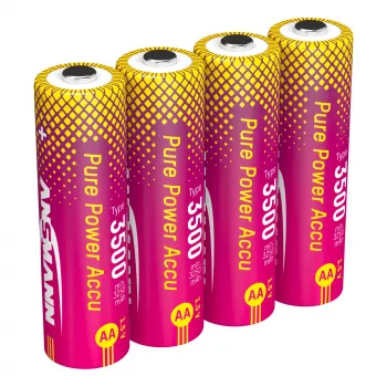 ANSMANN PurePower 3500 AA 1,5 V Μπαταρίες Li-Ion, 3500 mAh, συσκευασία 4 τεμ. (1312-0042)