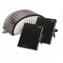 PAGNA Organizing Folder A4 Μαύρο 12 Θήκες 30 mm Ράχη 24211-04