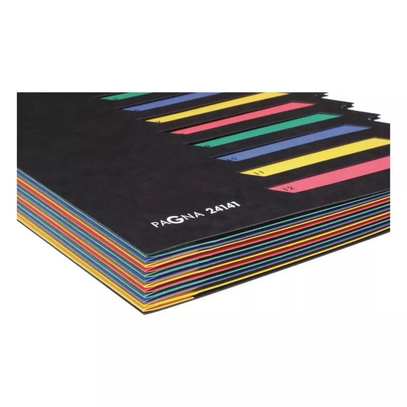PAGNA File Folder A4 Μαύρο 10 mm Ράχη Χαρτόνι Μεταλλικός Συνδετήρας 24141-04
