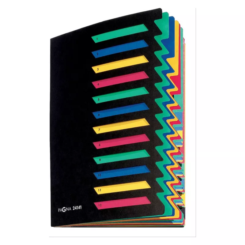 PAGNA File Folder A4 Μαύρο 10 mm Ράχη Χαρτόνι Μεταλλικός Συνδετήρας 24141-04