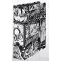 Falken Manga Black and White αρχειοθέτης με μοχλό 8,0 cm DIN A4
