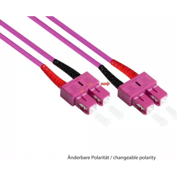 Good Connections καλώδιο οπτικών ινών Patch Duplex OM4 (Multimode 50/125) SC/ST - 7,5 m