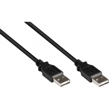 Good Connections Καλώδιο Σύνδεσης USB 2.0 High-Speed EASY A σε A - Μαύρο - 3m