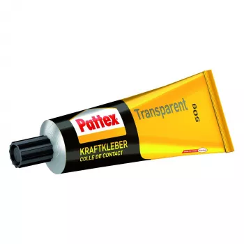 Pattex Kraftkleber Transparent Κολλητική Ουσία Επαφής Σωληνάριο 50g