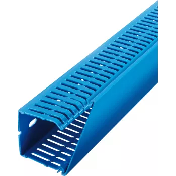 LICATEC Terminal Safety κανάλι καλωδίων μπλε RAL 5015 100x80mm 7534-1