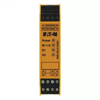 EATON ESR5-NO-21-24VDC ρελέ ασφαλείας διακοπής έκτακτης ανάγκης 24V DC 2NO+1NC ράγα DIN