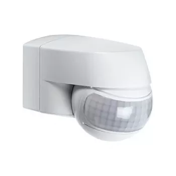 ESYLUX MD 200 Ενσύρματος επιτοίχιος ανιχνευτής κίνησης PIR 12m λευκό IP44 2000 Lux