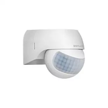 ESYLUX MD 180 Basic Παθητικός υπέρυθρος ανιχνευτής κίνησης, επιτοίχια τοποθέτηση, λευκό, IP44, 2,5 m καλώδιο