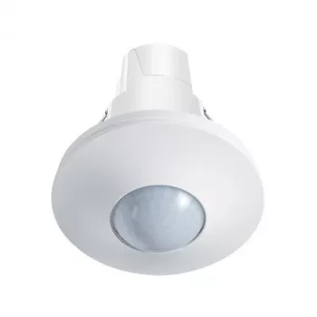ESYLUX PD-C 360 Ανιχνευτής παρουσίας οροφής, 360° PIR, DALI, λευκό