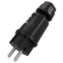 Mennekes SCHUKO-Βύσμα αρσενικό Μαύρο 2P+PE IP54 (152072)