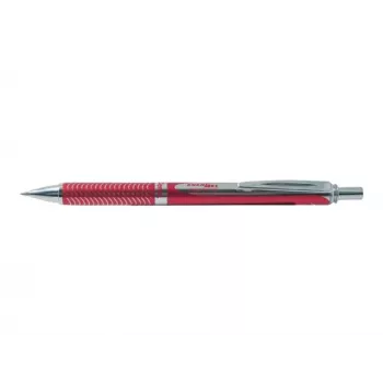 Pentel EnerGel Sterling BL407B Στυλό Rollerball με Υγρή Μελάνη Gel, 0,7 mm, Μαύρο, Αναπληρώσιμο, Μεταλλικό Περίβλημα