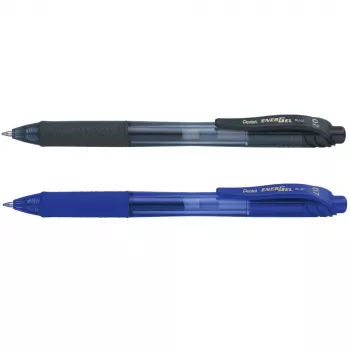 Pentel EnerGel-X BL107 Στυλό gel rollerball 0,35 mm εξαιρετικά λεπτό, μικτά χρώματα μελάνης, συσκευασία 4 τεμ.