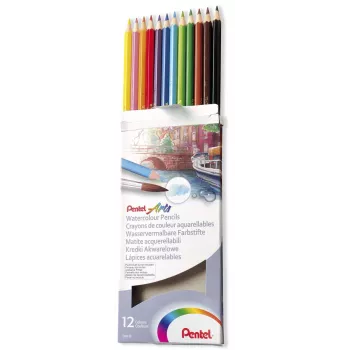 Pentel Arts Ακουαρέλες Μολύβια ανάμεικτα χρώματα
