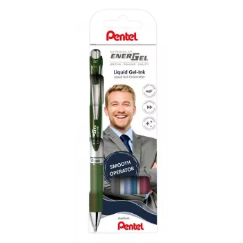 Pentel 4 EnerGel BL77 Σετ Στυλό Gel Roller 0,35 mm χρωματιστά ανάμεικτα