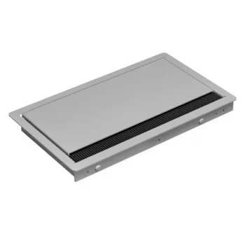 Bachmann CONI COVER short - Εντοιχιζόμενο Πολύπριζο με 3 Πρίζες Schuko, 2m Καλώδιο, Μαύρο