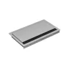 Bachmann CONI COVER short - Εντοιχιζόμενο Πολύπριζο με 3 Πρίζες Schuko, 2m Καλώδιο, Μαύρο