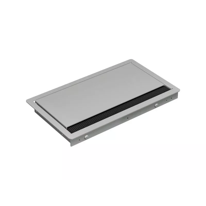 Bachmann CONI COVER short - Εντοιχιζόμενο Πολύπριζο με 3 Πρίζες Schuko, 2m Καλώδιο, Μαύρο