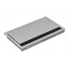 Bachmann CONI COVER short - Εντοιχιζόμενο Πολύπριζο με 3 Πρίζες Schuko, 2m Καλώδιο, Μαύρο
