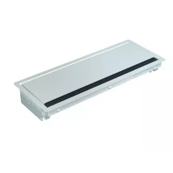 Bachmann CONI Built-in Frame Long - Πλαίσιο Πολύπριζου Χωνευτής Τοποθέτησης, Μαύρο