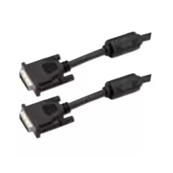 Bachmann Καλώδιο DVI-D Single Link - Βύσμα DVI-D (18+1 Pin) σε Βύσμα DVI-D (18+1 Pin) - 5 m - Μαύρο