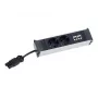 Bachmann CONI Power Module - 3x Πρίζα Schuko, Είσοδος GST18i3, Μαύρο