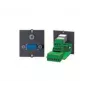 Bachmann Modular Faceplate Snap-In - Υποδοχή HD-15 VGA Μαύρη