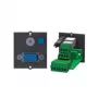 Bachmann 917.074 Πλαίσιο VGA 15-Pin Υποδοχή + Υποδοχή Jack 3,5mm