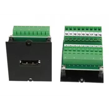 Bachmann Custom Module - Modular Faceplate Snap-In, Μαύρο