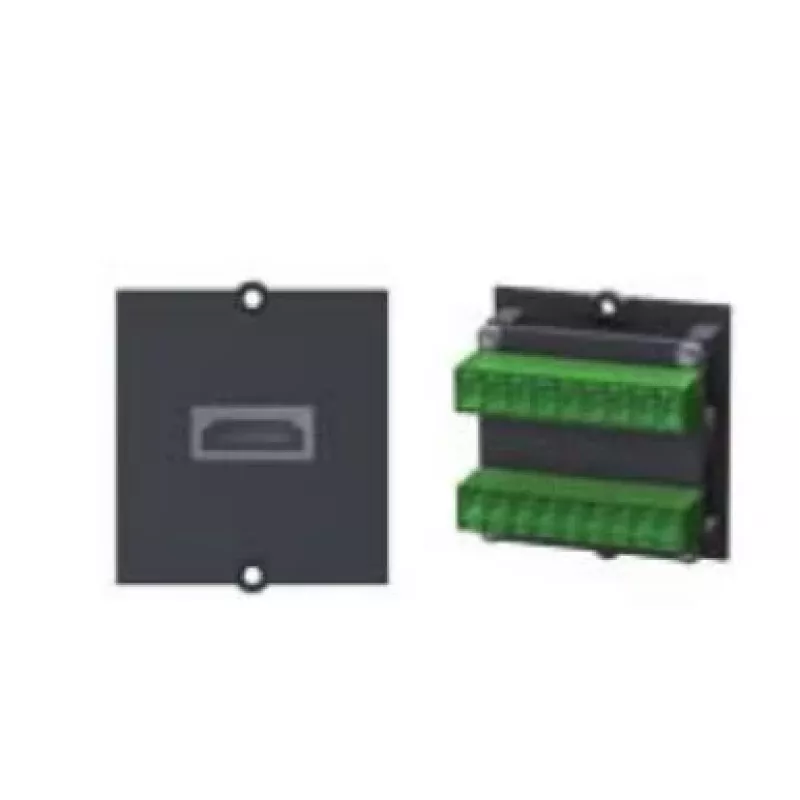 Bachmann Custom Module - Modular Faceplate Snap-In, Μαύρο