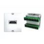 Bachmann Custom Module - Modular Faceplate Snap-In Μαύρο