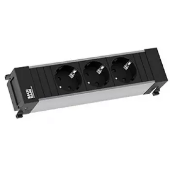 Bachmann Power Frame 3x SCHUKO Μονάδα Πριζών Καλώδιο 2m