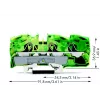 WAGO 2016-1307 Κλέμα γείωσης 3 αγωγών, 16 mm²
