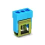 WAGO 210-281 Κλέμα σειράς 2 αγωγών, CAGE CLAMP, γκρι, 800V, 24A