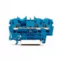 WAGO 2002-1304 Μπλοκ κλέμας Push-in 3 αγωγών, 2,5 mm², 800 V, γκρι