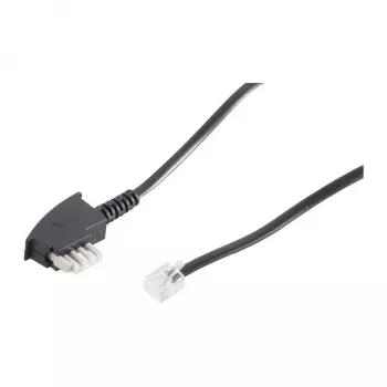 ShiverPeaks S-Impuls Τηλεφωνικό καλώδιο - TAE-N (S) σε RJ-11 (2 ακίδων) - 3 m - Λευκό