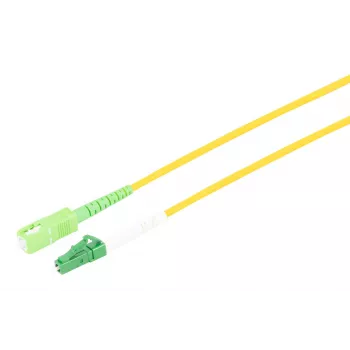 S CONN Maximum Connectivity Καλώδιο Patch LWL Simplex LC/APC σε SC/APC OS2 1,5m