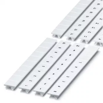 Phoenix Contact δείκτες μπλοκ ακροδεκτών US-TM 10 φύλλα λευκοί 1053014:0021