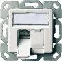 Telegärtner AMJ45 μονάδα σύνδεσης δεδομένων Cat5e 2xRJ45 θωρακισμένη λευκή